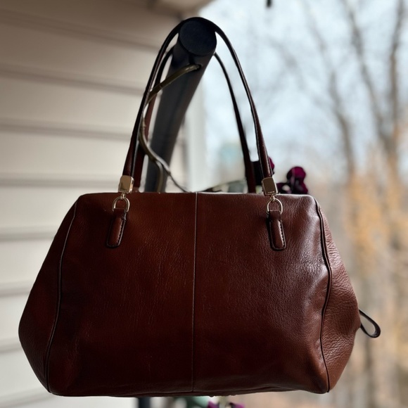 Coach Madison Madeline Satchel | Brown Leather | 25166 |Y2K | Great Condition | - Picture 7 of 12